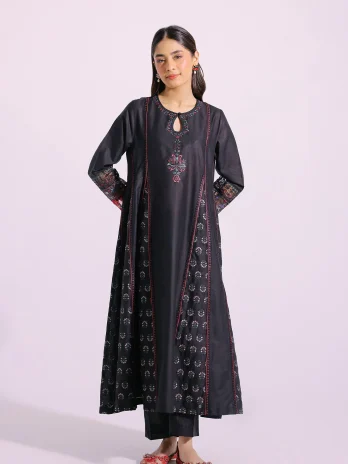 COTTON EMBROIDERED SUIT