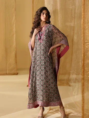 EMBROIDERED KAFTAN