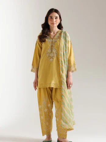 EMBROIDERED SUIT