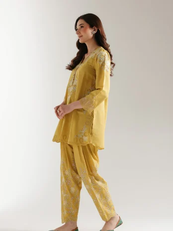 EMBROIDERED SUIT