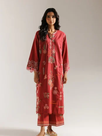 EMBROIDERED DRESS